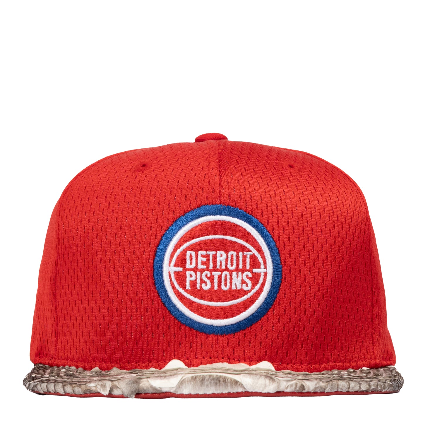 JUST DETROIT PISTONS PYTHON MESH (RED-NATURAL-RED-GOLD)