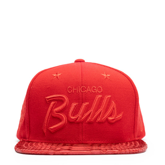 JUST DON CHICAGO BULLS PYTHON (RED-RED BRIM)