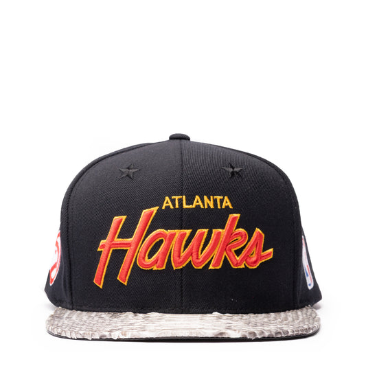JUST DON ATLANTA HAWKS (BLACK-NATURAL)