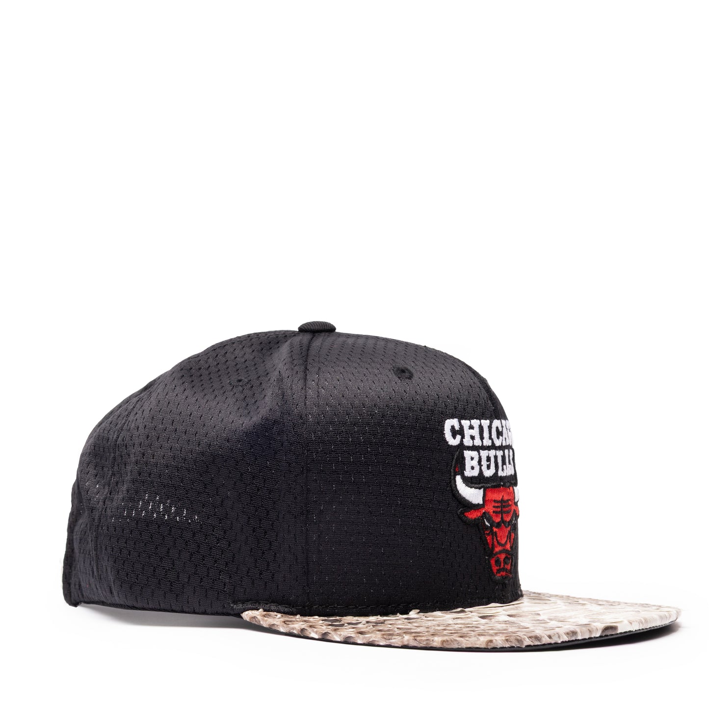 JUST DON CHICAGO MESH BULLS PYTHON (NATURAL BRIM)