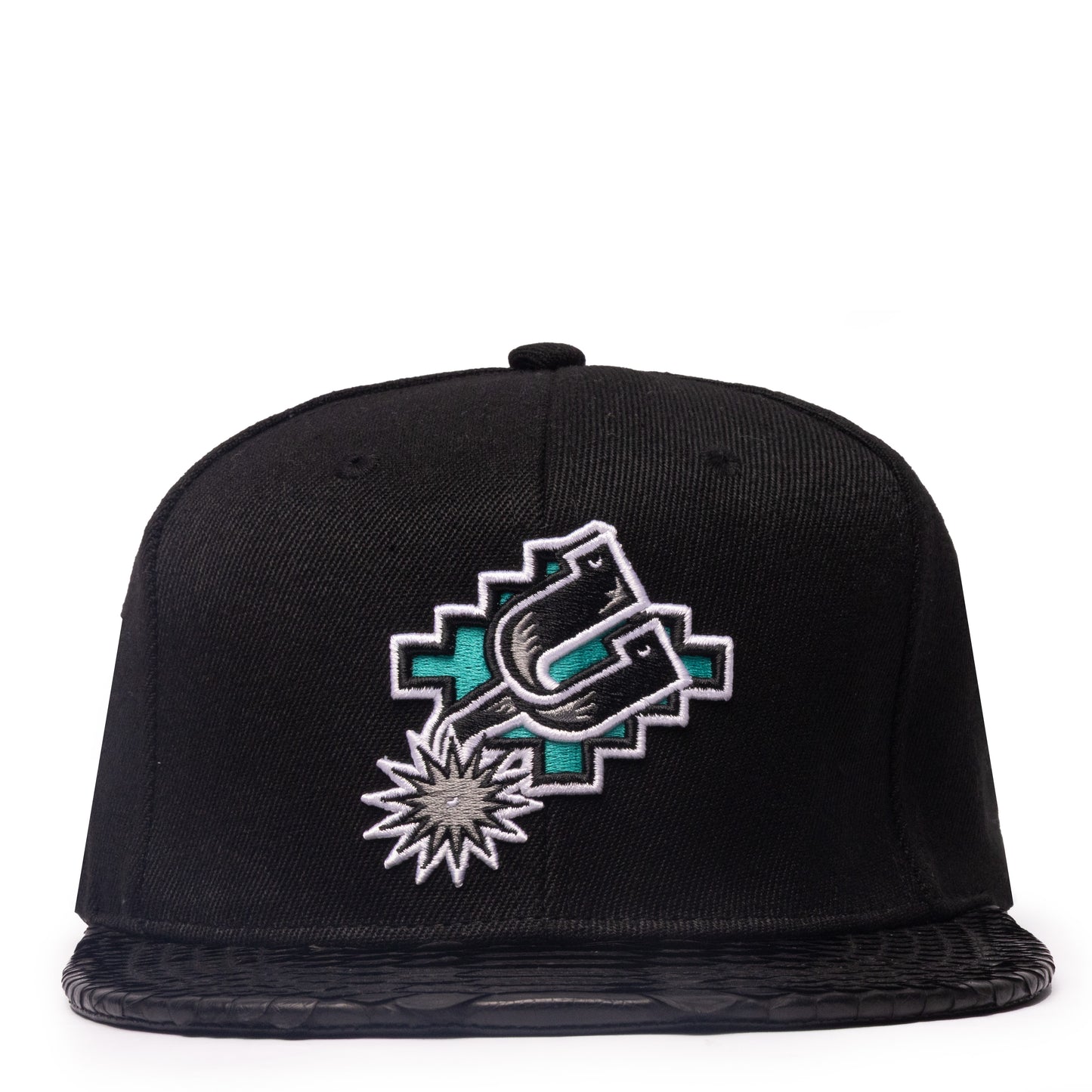 Just Don San Antonio Spurs Python (Black-Black-Black-Silver)