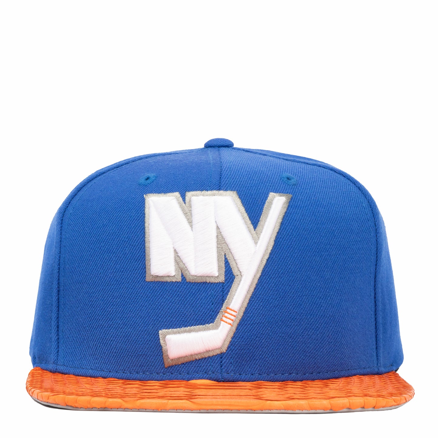 JUST DON New YORK ISLANDERS PYTHON (BLUE-ORANGE-GREY-SILVER)