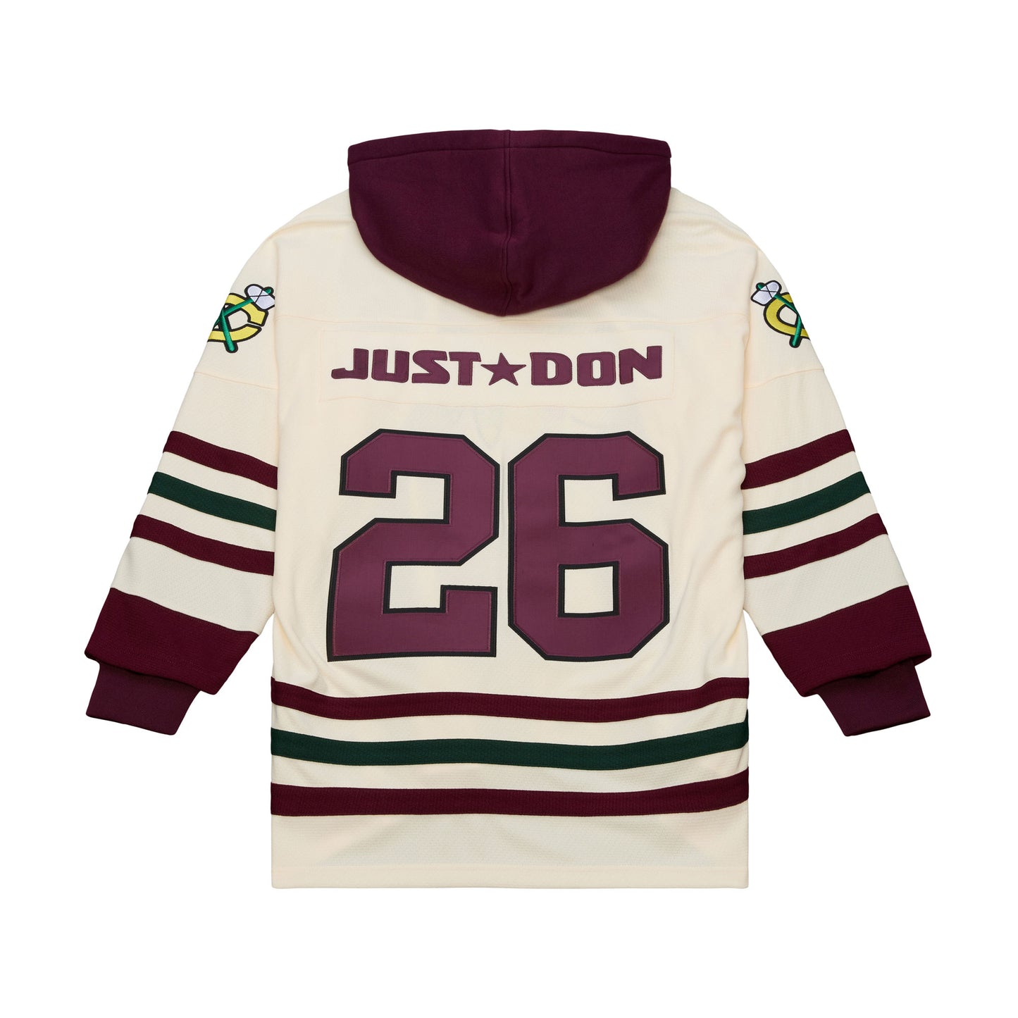 Just Don NHL Jersey Hoodie Chicago Blackhawks