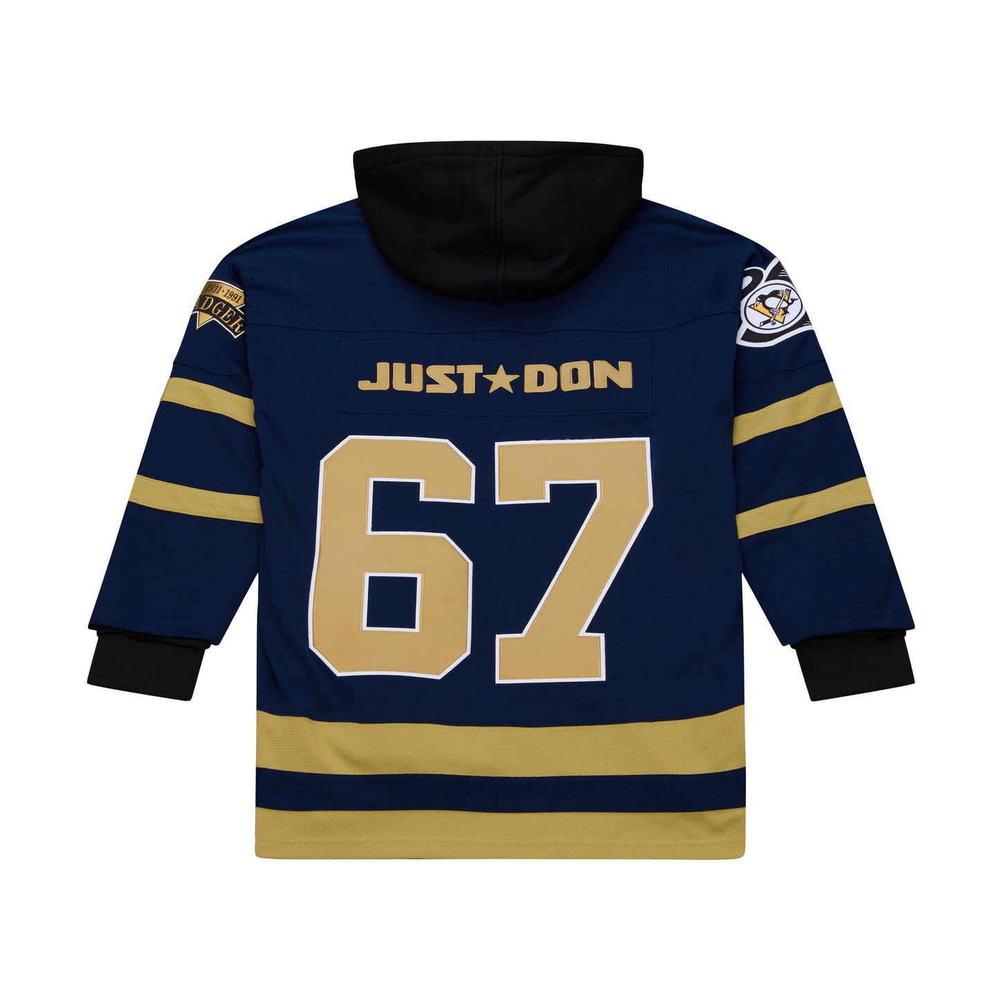 Just Don NHL Jersey Hoodie Pittsburgh Penguins