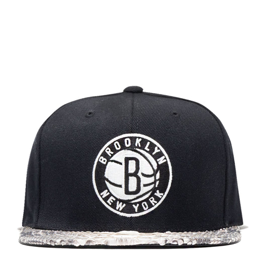 Just Don Brooklyn Nets Natural Brim