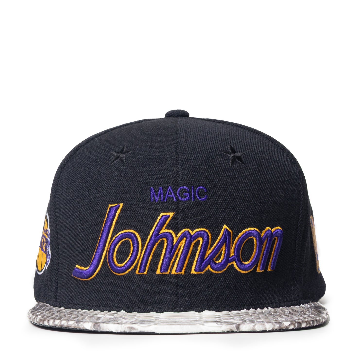 Just Don NBA Magic Johnson Python Brim Strapback