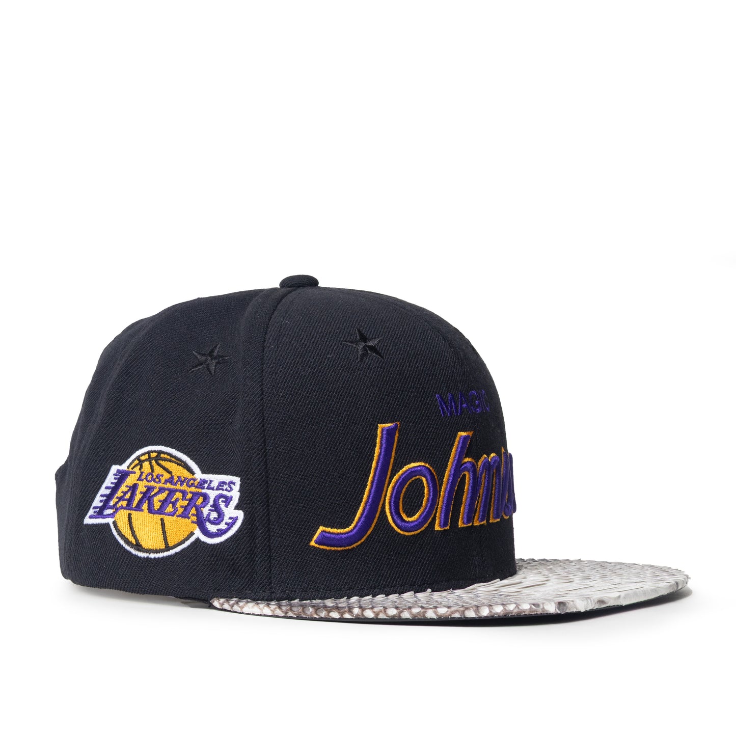 Just Don NBA Magic Johnson Python Brim Strapback