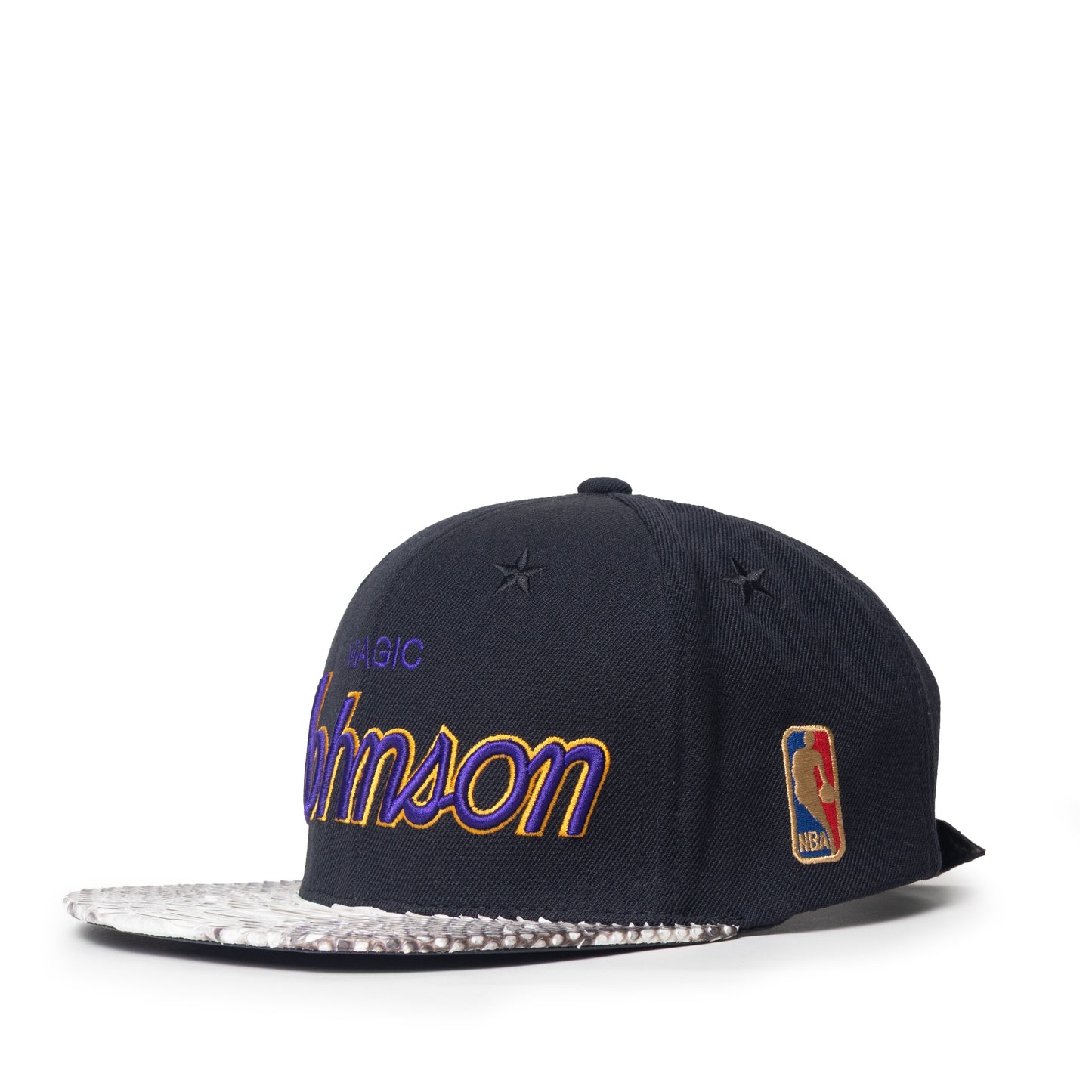 Just Don NBA Magic Johnson Python Brim Strapback