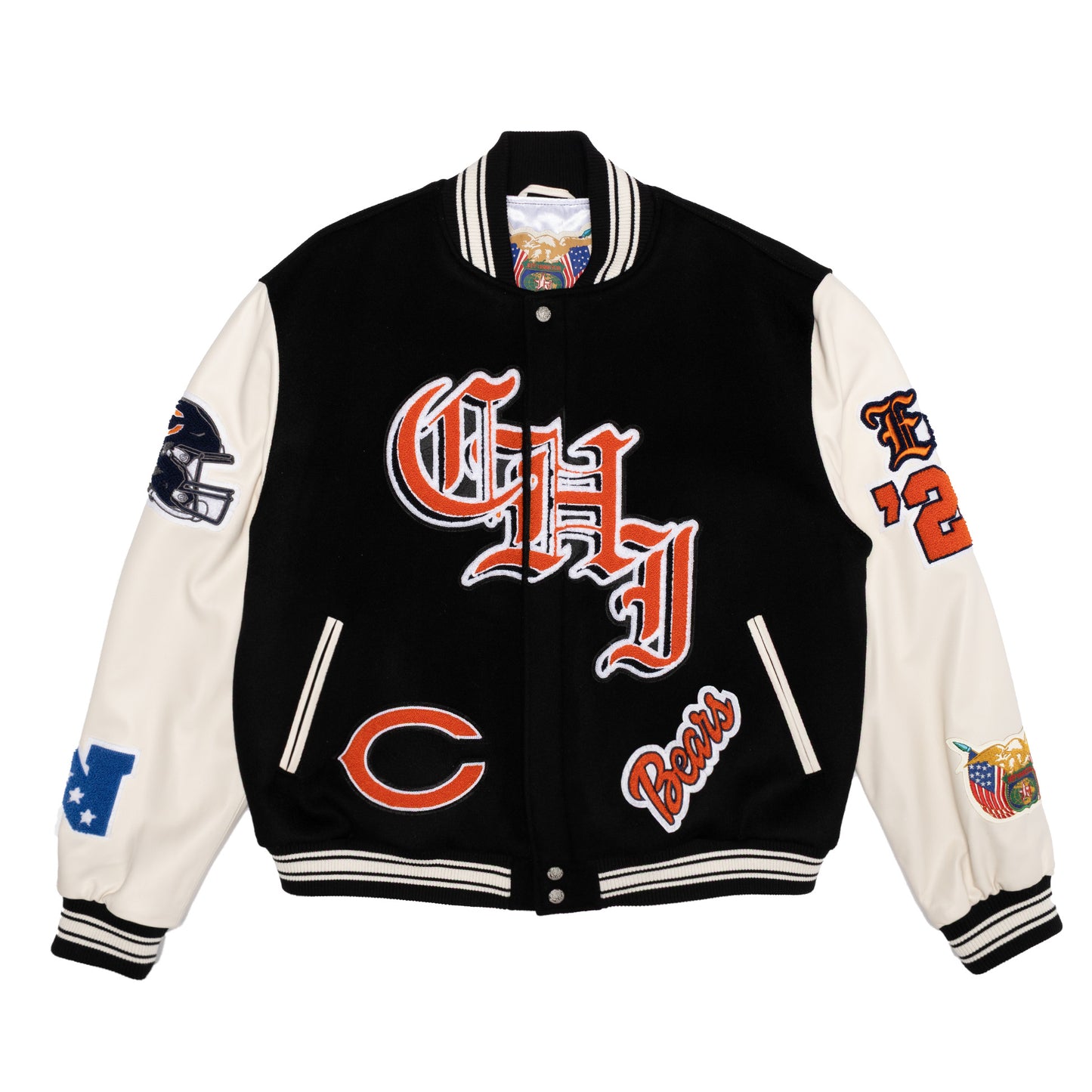 JEFF HAMILTON CHICAGO BEARS LETTERMAN