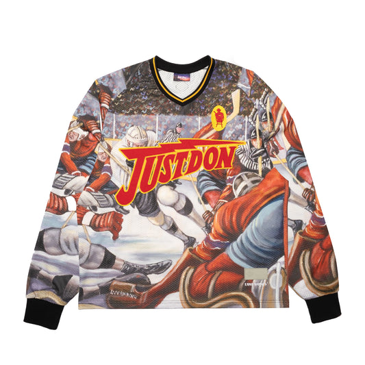 Just Don Ernie Barnes Multi/Red Jersey