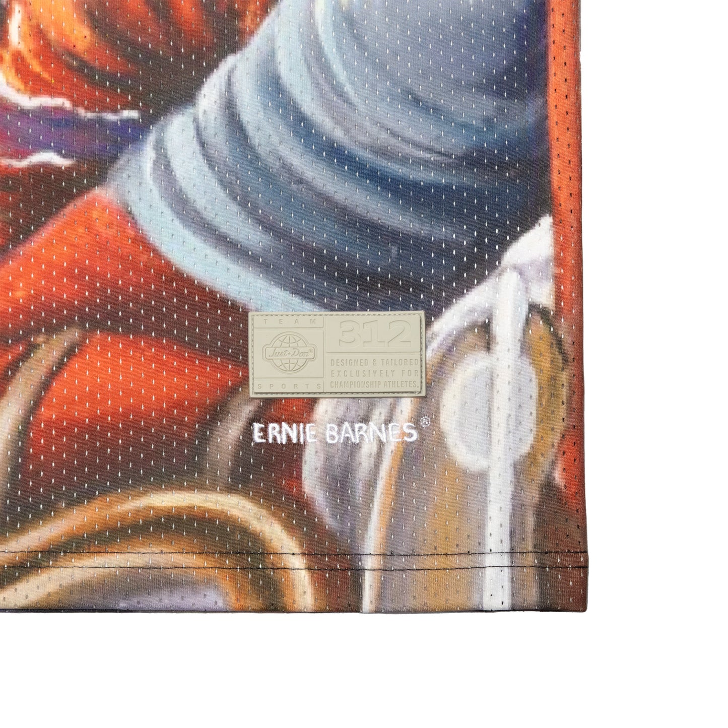 Just Don Ernie Barnes Multi/Red Jersey