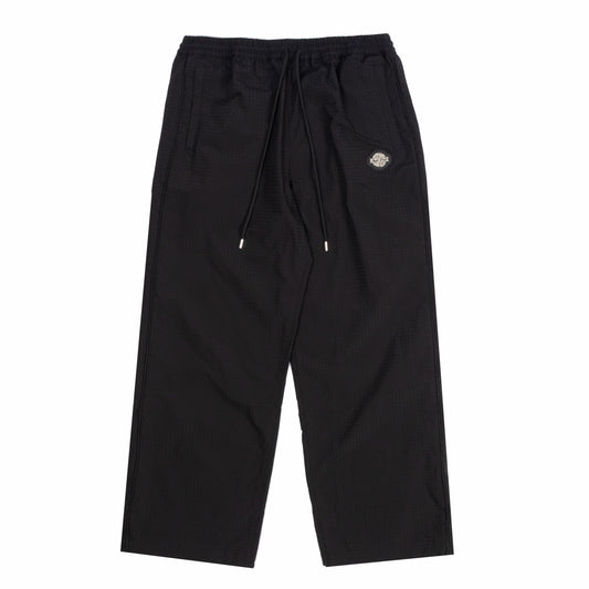 JUST DON NYLON TRACK PANT (BLACK)
