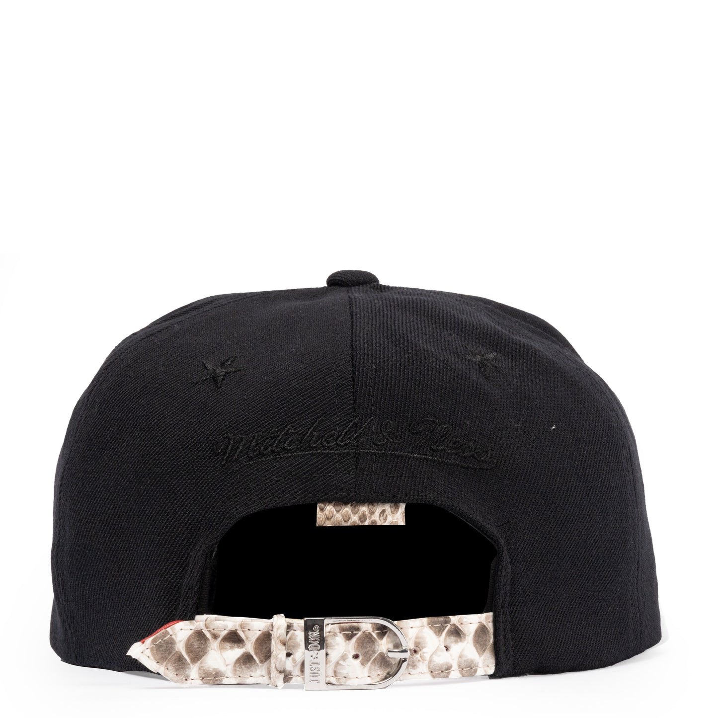 JUST DON NEW ENGLAND PATRIOTS PYTHON (BLACK-natural-red-silver)