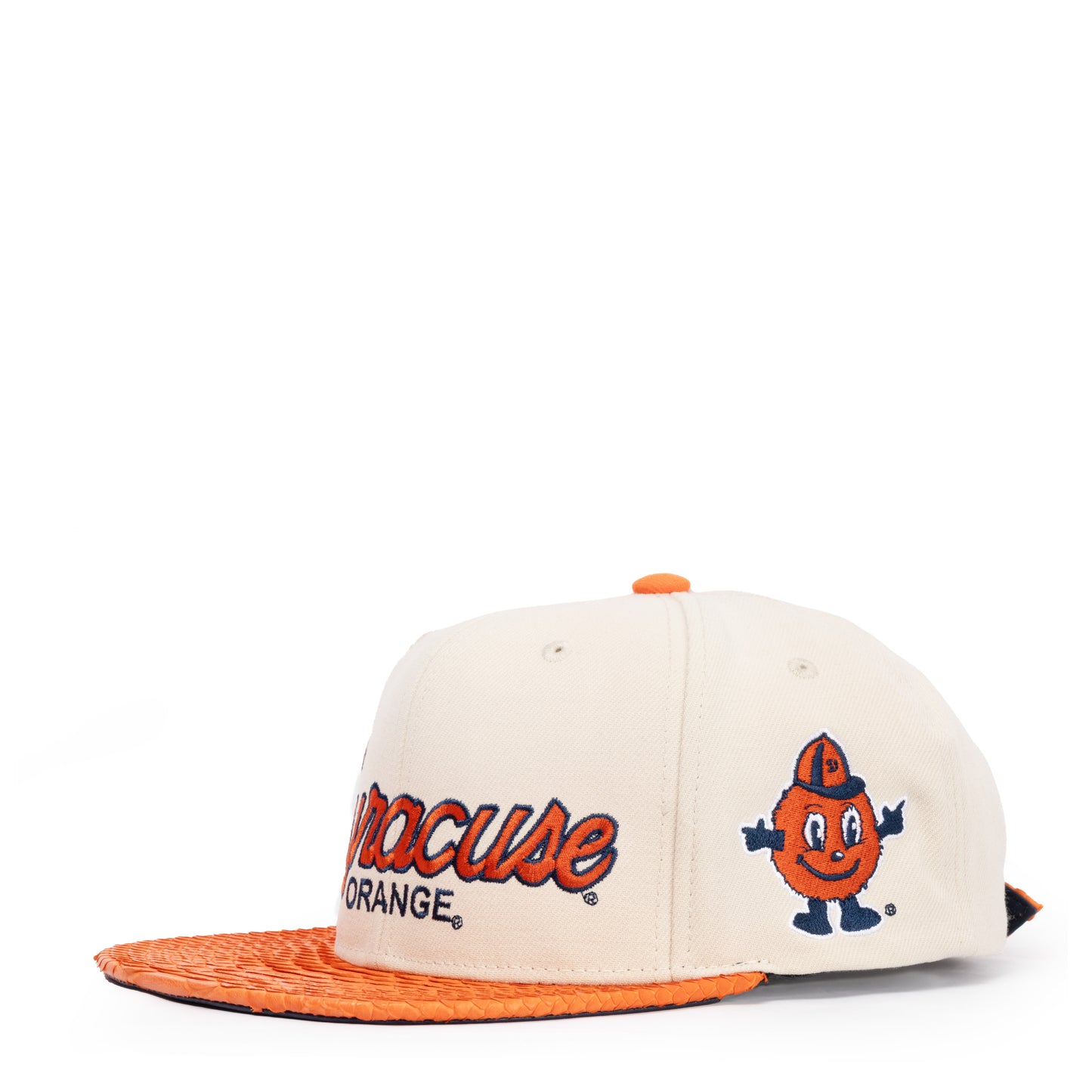 JUST DON SYRACUSE ORANGE PYHTON (CREME-ORANGE-NAVY-GOLD)