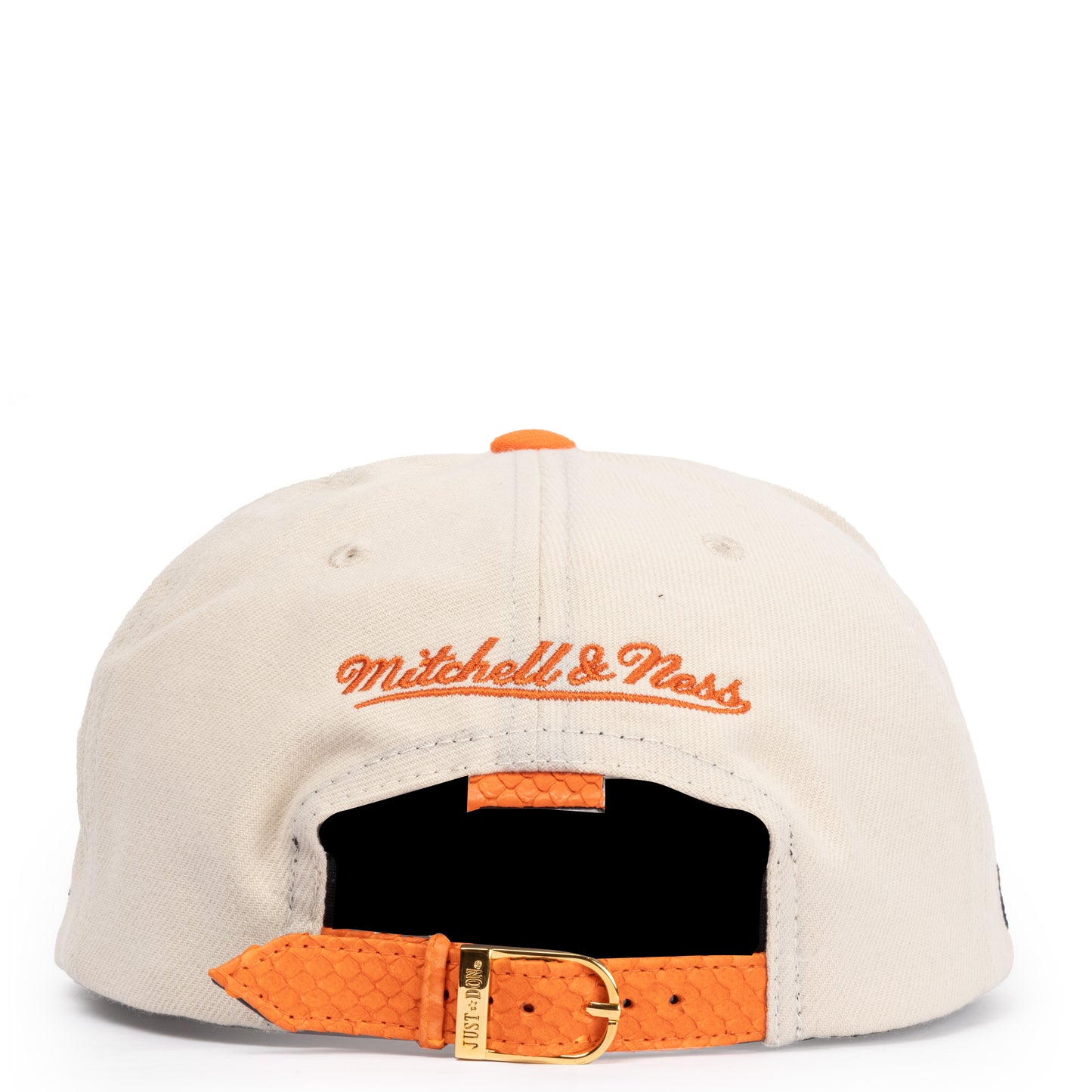 JUST DON SYRACUSE ORANGE PYHTON (CREME-ORANGE-NAVY-GOLD)