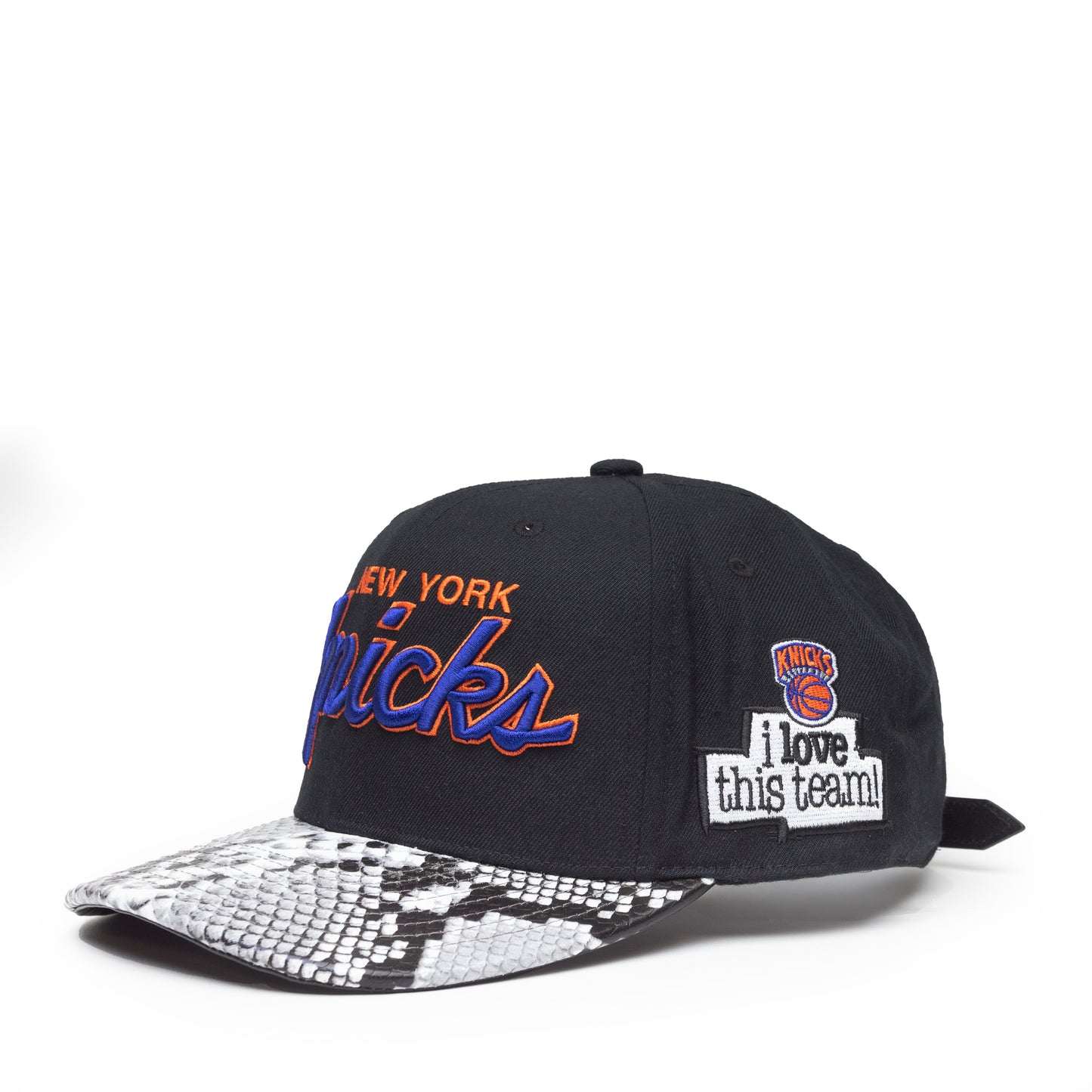 Just Don New York Knicks Python Embossed Leather