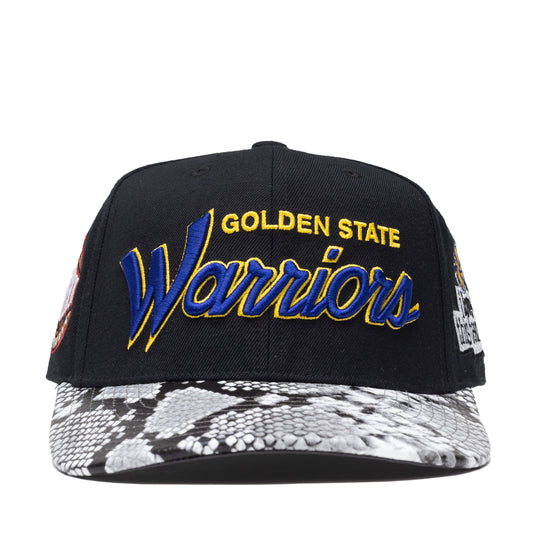 Just Don Golden State Warriors Python Embossed Leather