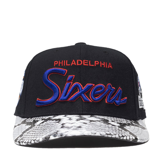 Just Don Philadelphia 76ers Python Embossed Leather