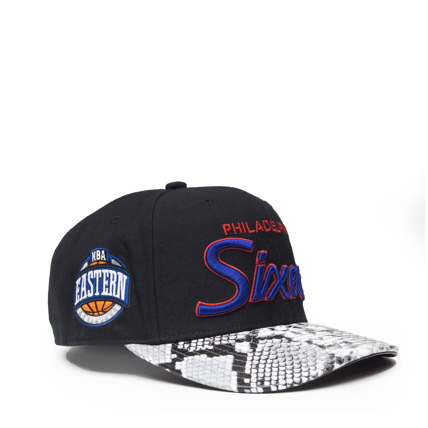 Just Don Philadelphia 76ers Python Embossed Leather