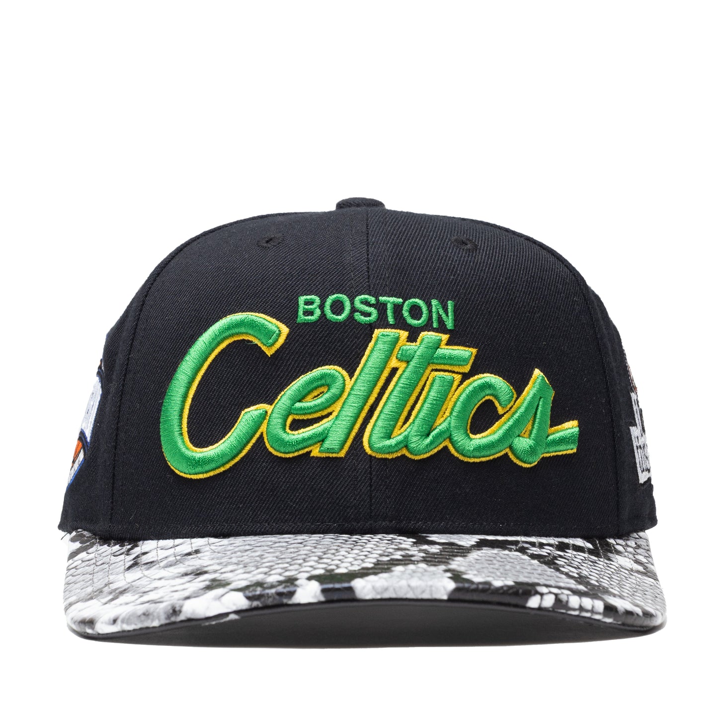 Just Don Boston Celtics Python Embossed Leather