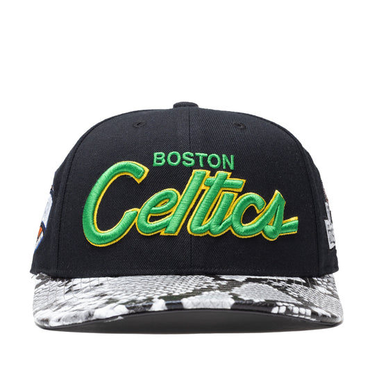Just Don Boston Celtics Python Embossed Leather
