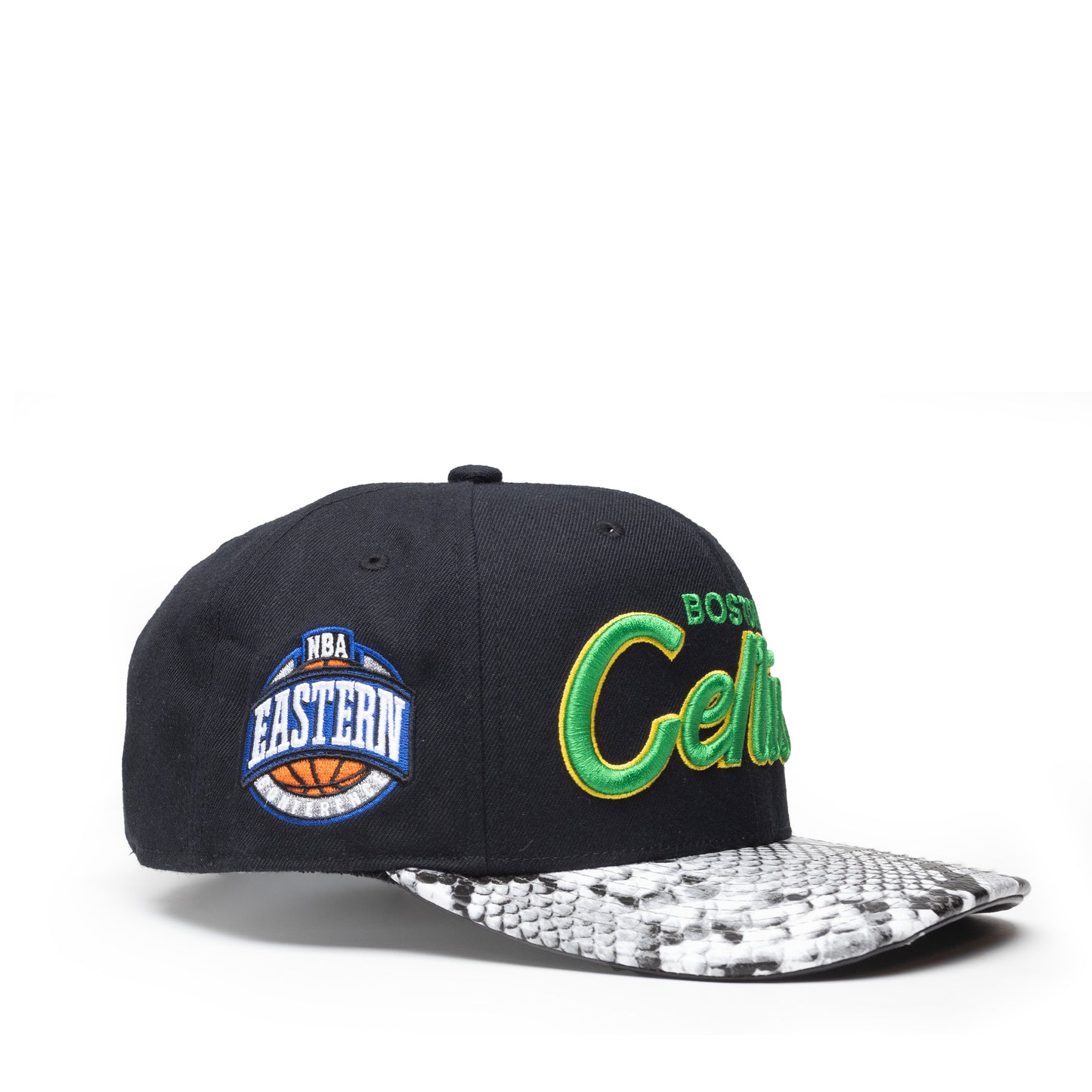 Just Don Boston Celtics Python Embossed Leather