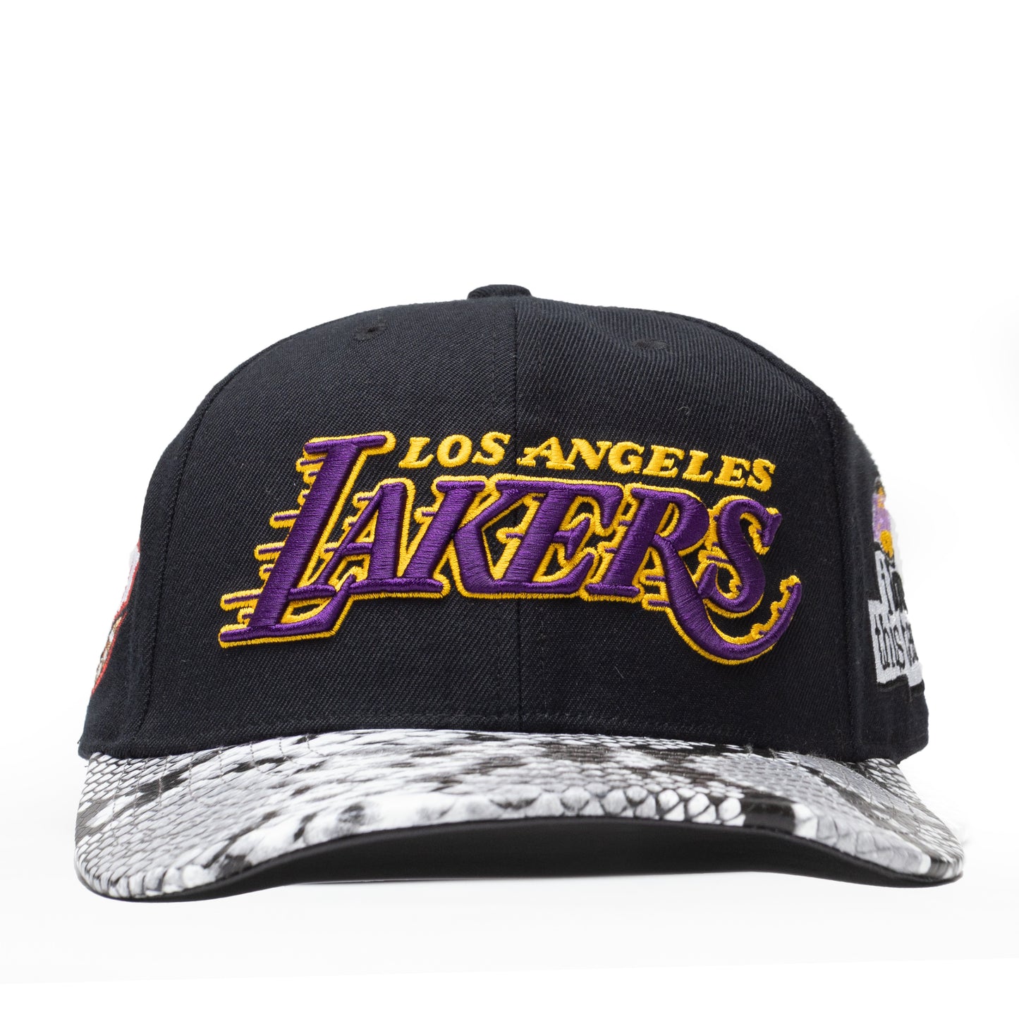 Just Don Los Angeles Python Embossed Leather