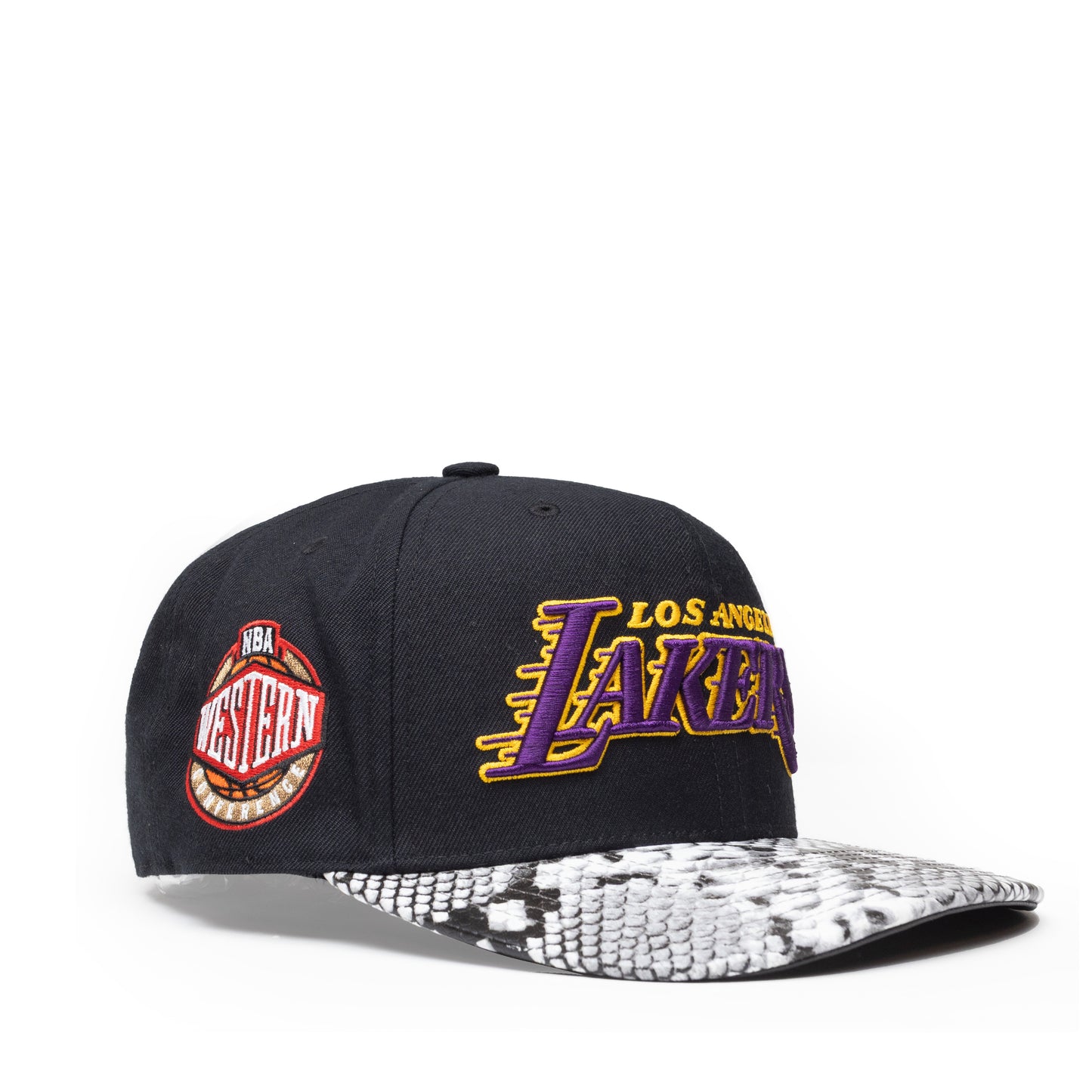 Just Don Los Angeles Python Embossed Leather