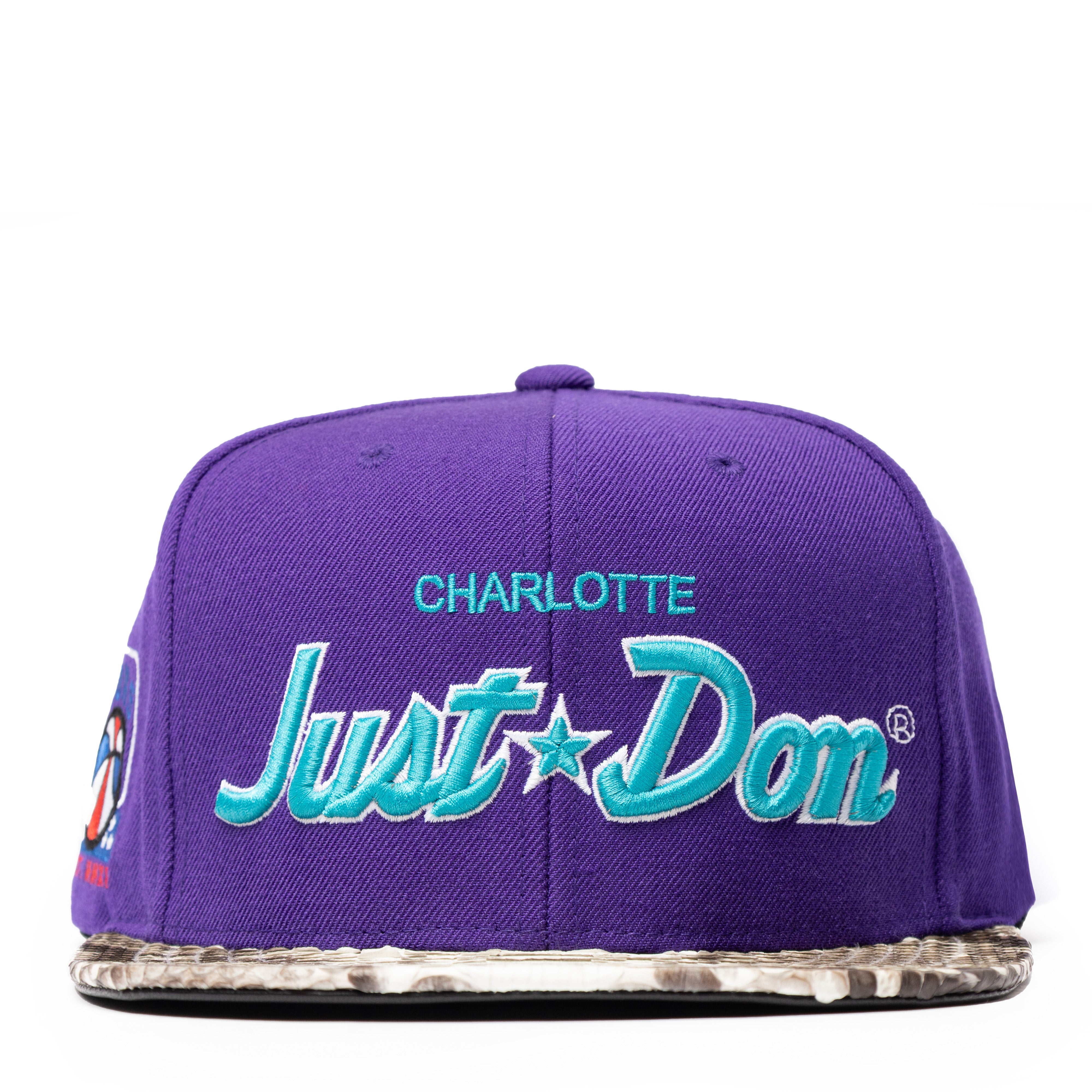 File Open Phyton JUST DON SCRIPT CHARLOTTE PYTHON (PURPLE-NATURAL-BLACK-SILVER)