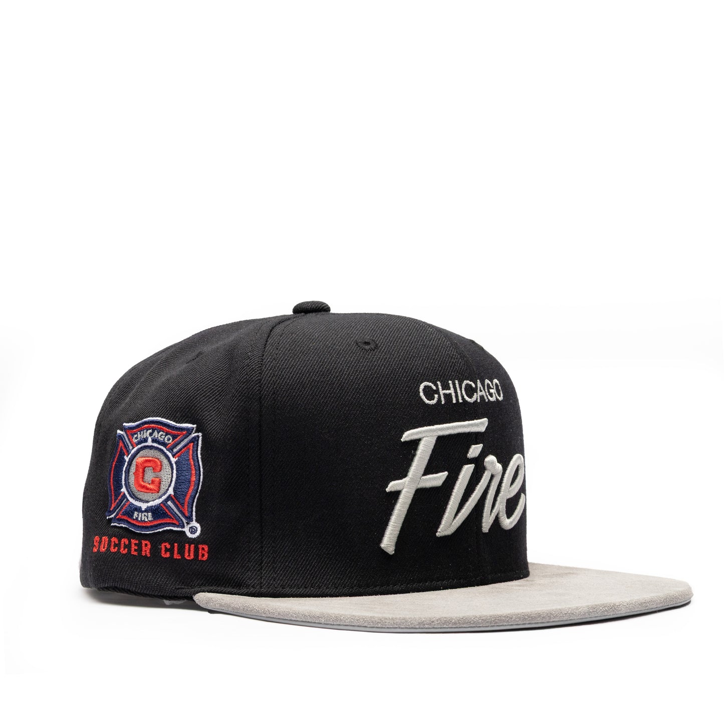 Just Don Chicago Fire Black Suede Brim