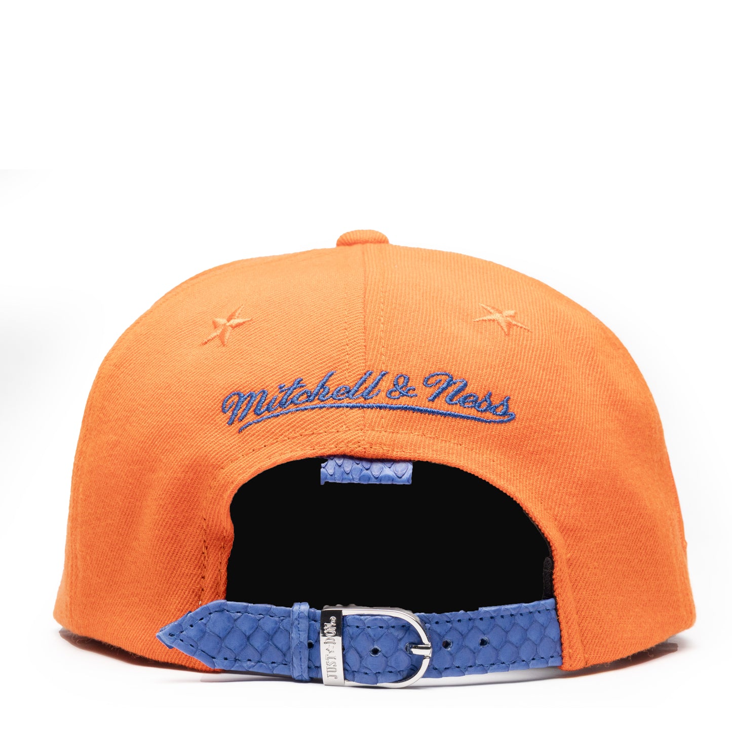 JUST DON CLEVELAND CAVALIERS SCRIPT PYTHON (ORANGE-BLUE-BLUE-SILVER)