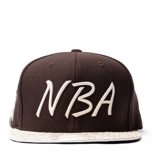 JUST DON NBA PYTHON (BROWN-CRÈME BRIM)