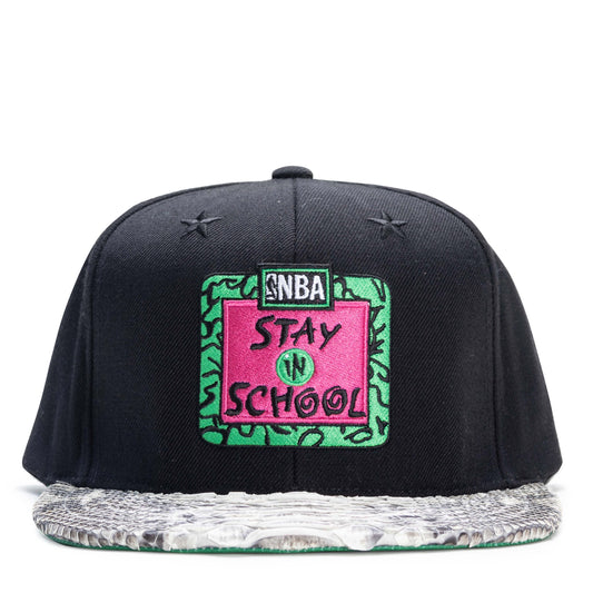 JUST DON NBA "STAY IN SCHOOL" (NATURAL BRIM)