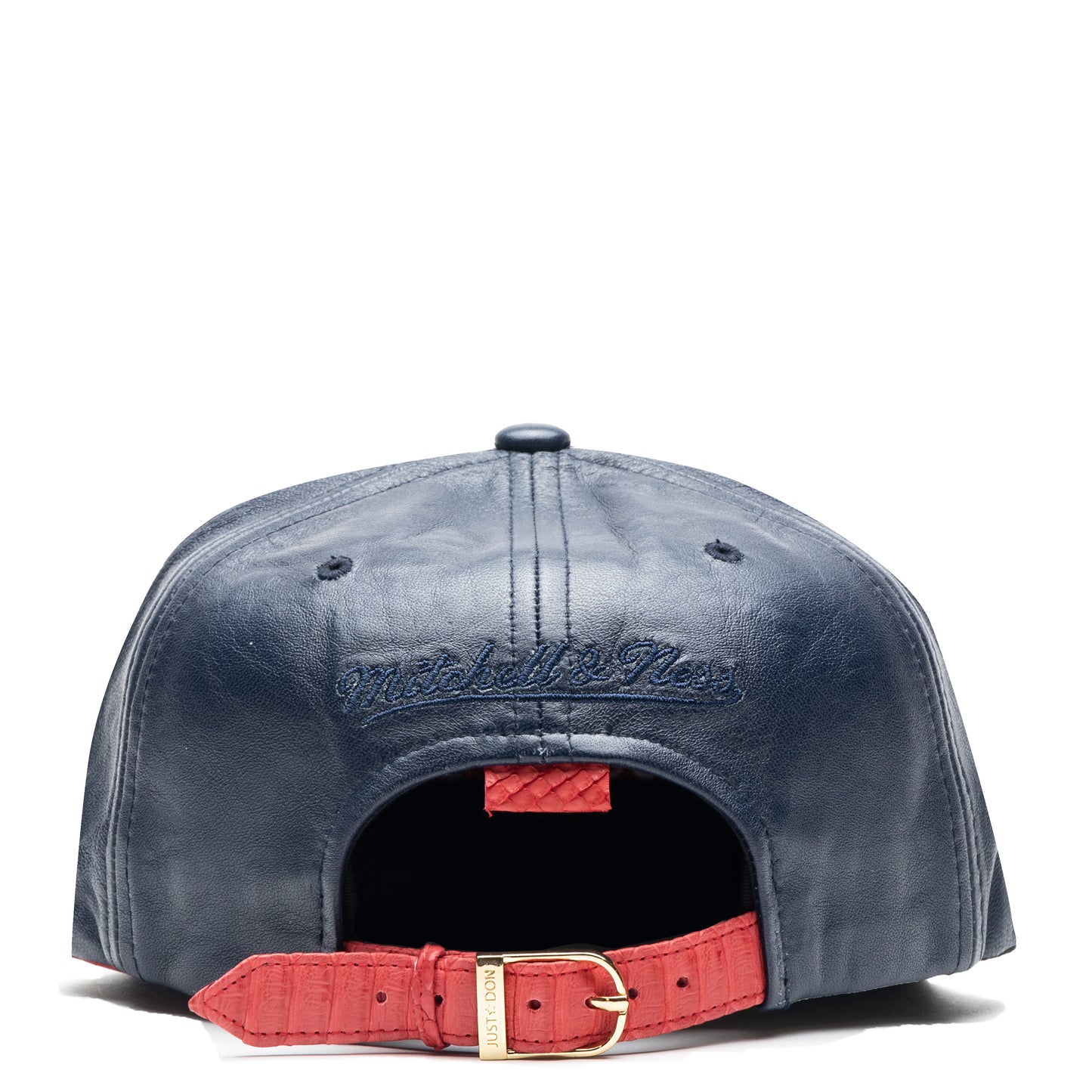 JUST DON NEW YORK LEATHER (Navy-Red-Red-Gold)