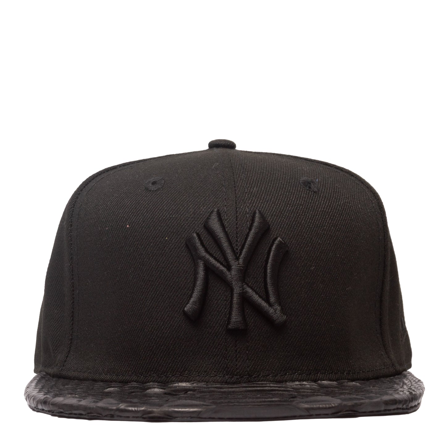 JUST DON NEW YORK YANKEES BLACK PYTHON (BLACK BRIM)