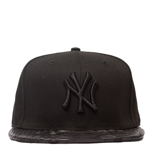 JUST DON NEW YORK YANKEES BLACK PYTHON (BLACK BRIM)