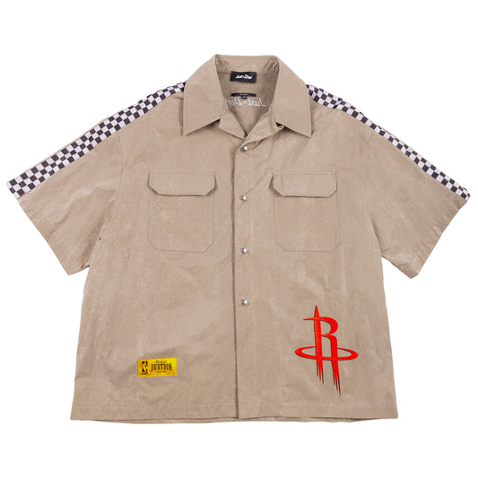 Just Don Rockets Brown Shirt