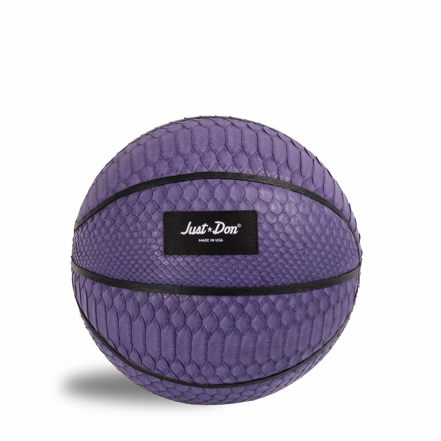 JUST DON MINI PYTHON BASKETBALL (PURPLE)