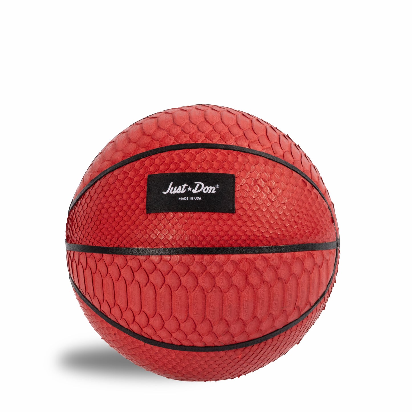 JUST DON MINI PYTHON BASKETBALL (RED)