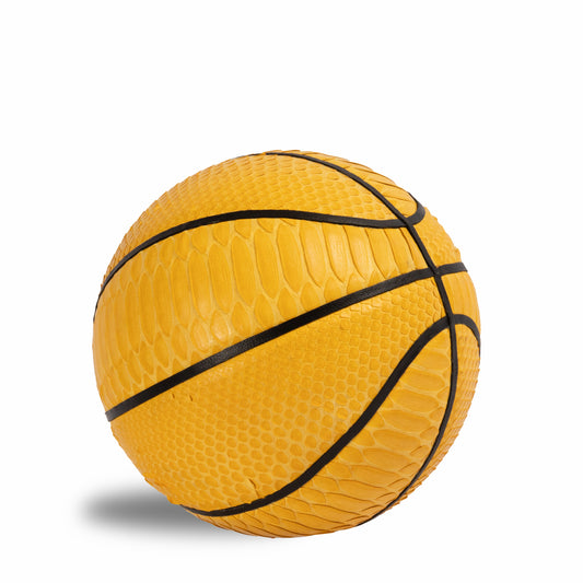 JUST DON MINI PYTHON BASKETBALL (YELLOW)