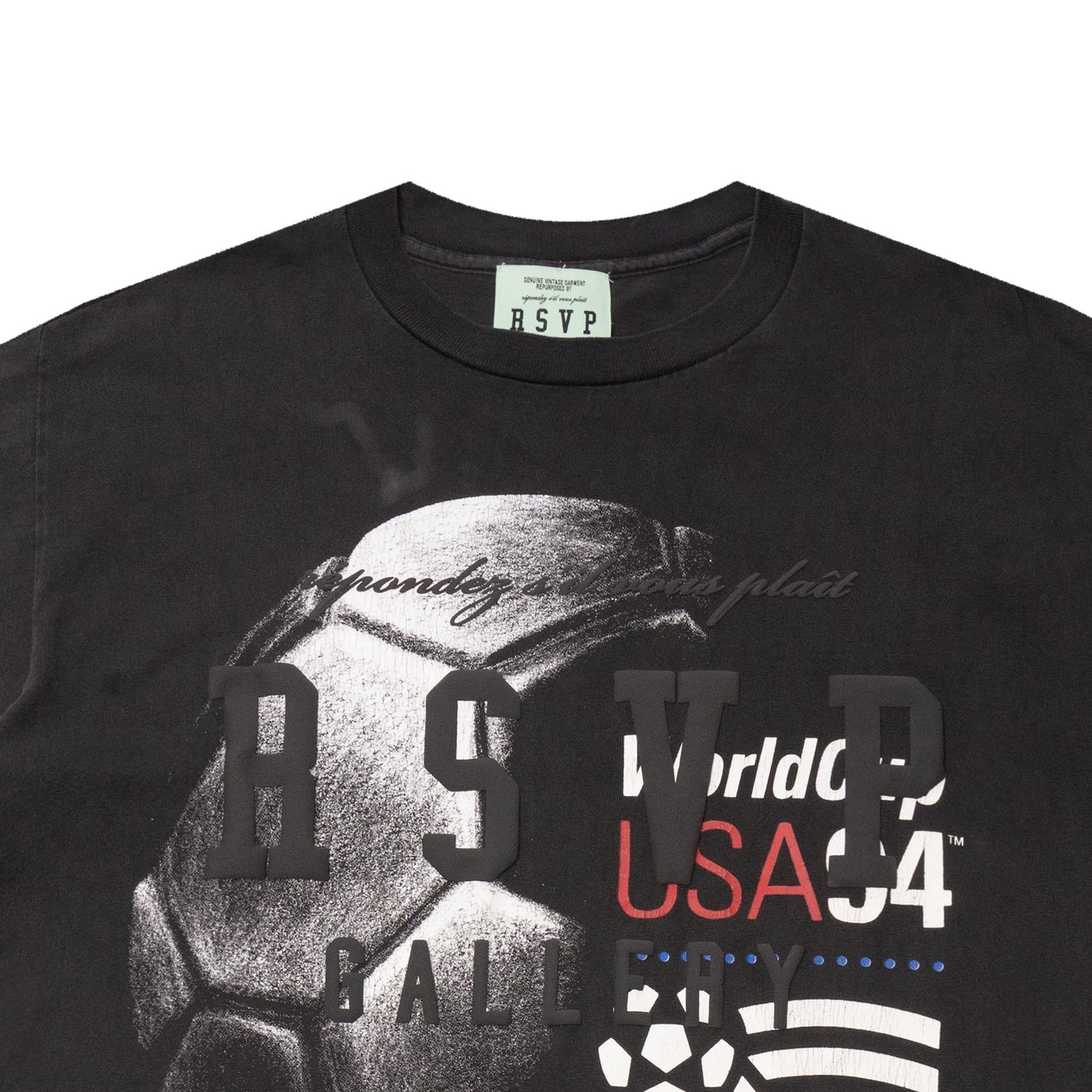 RSVP GALLERY REPURPOSED VINTAGE WORLD CUP TEE
