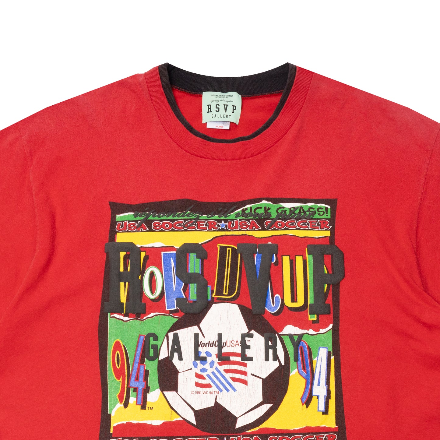 RSVP GALLERY REPURPOSED VINTAGE WORLD CUP TEE