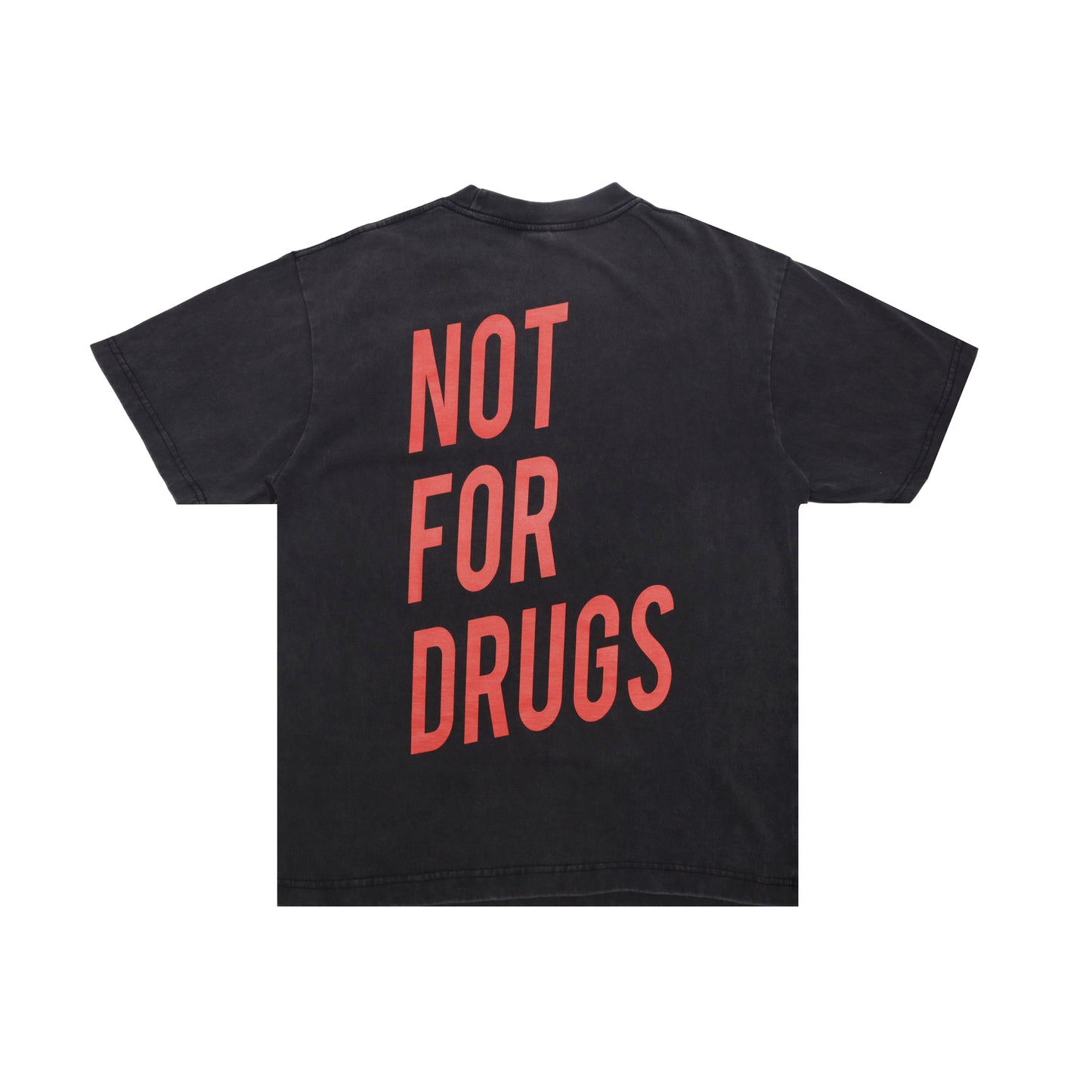 RSVP Gallery Not For Drugs Washed Black Tee