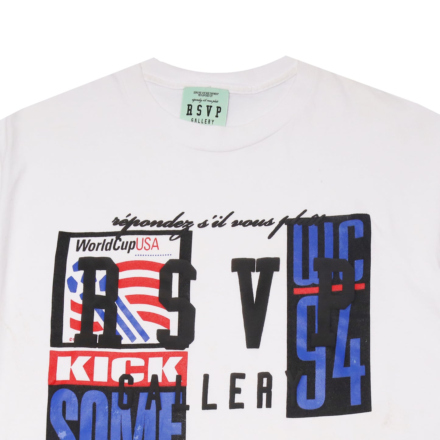 RSVP GALLERY REPURPOSED VINTAGE WORLD CUP TEE