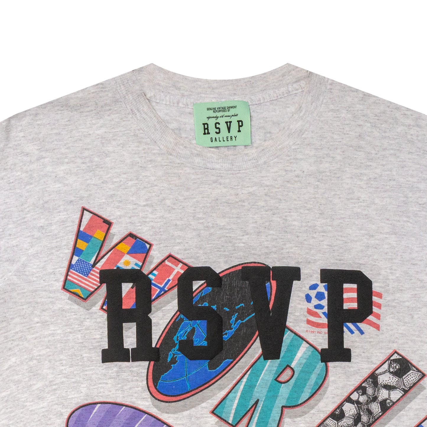 RSVP GALLERY REPURPOSED VINTAGE WORLD CUP TEE
