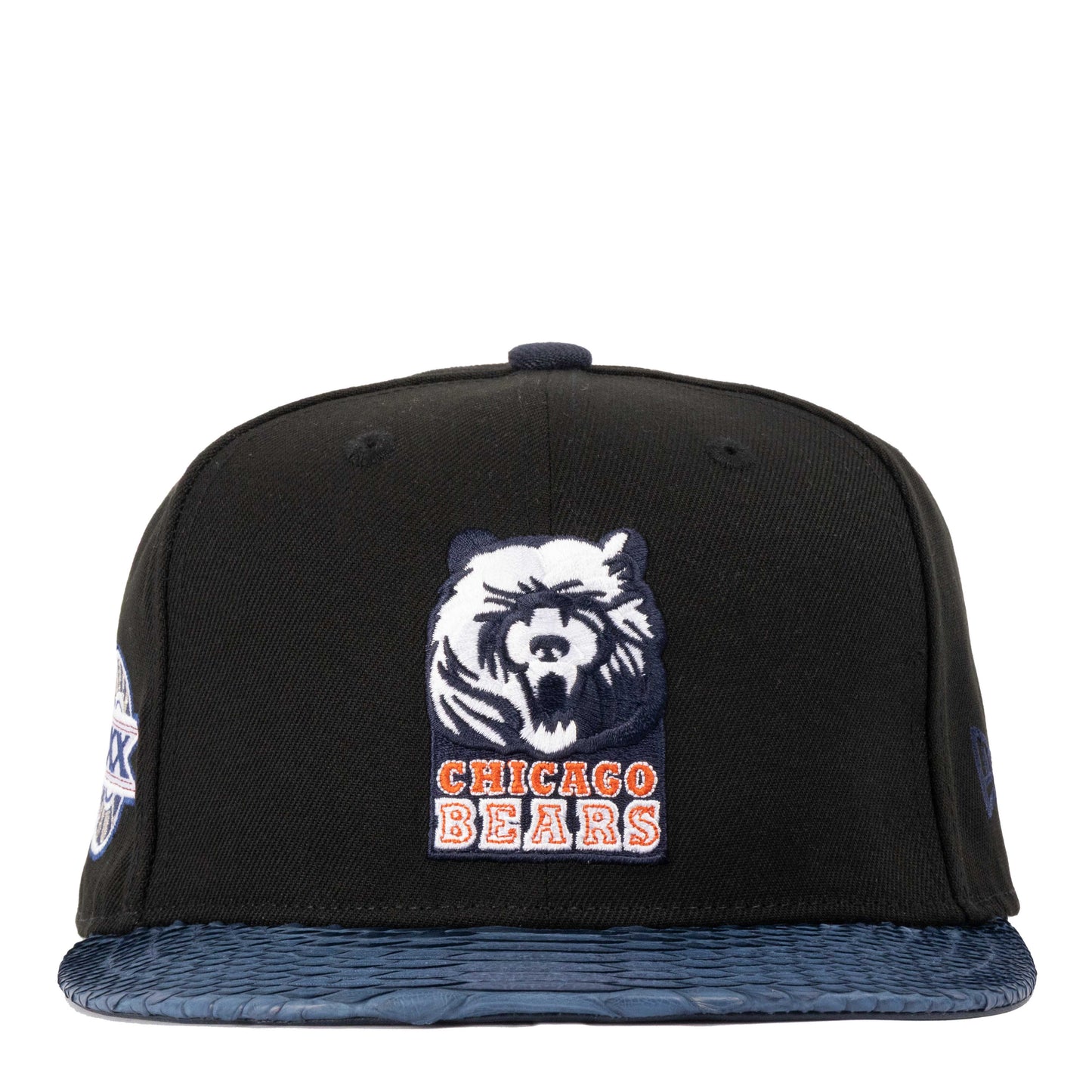 JUST DON CHICAGO BEARS XX SUPER BOWL PATCH(Black-NAVY-NAVY-Gold)