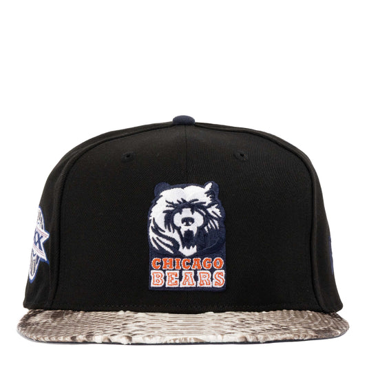 JUST DON CHICAGO BEARS XX SUPER BOWL PATCH(Black-NAVY-NAVY-Gold)