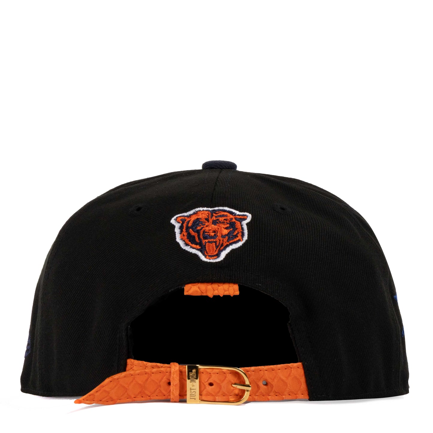 JUST DON CHICAGO BEARS XX SUPER BOWL PATCH(Black-ORANGE-ORANGE-Gold)