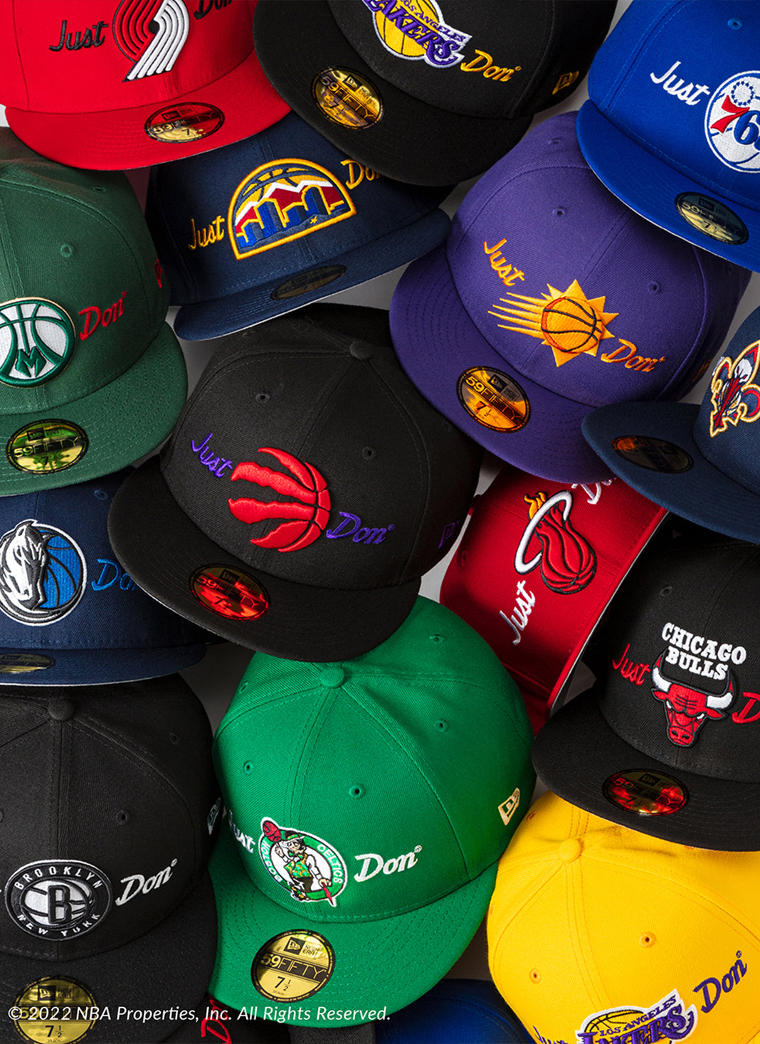 Just don fitted hat Clearance