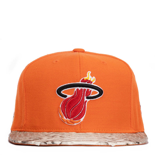 JUST DON MIAMI HEAT PYTHON (ORANGE-NATURAL-ORANGE-SILVER)